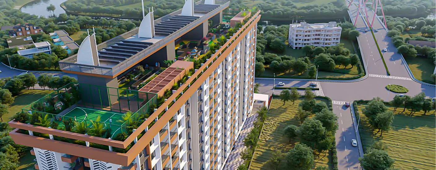 Arun Sanctum Ravet Rooftop Amenities Image